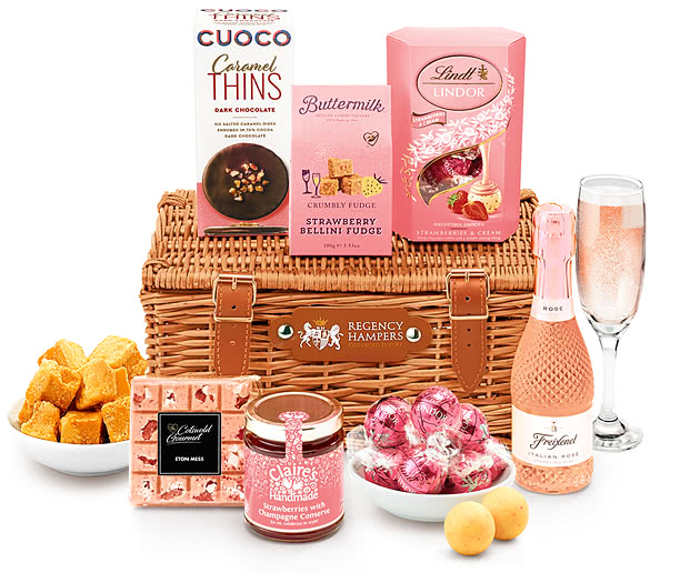 Retirement Ladies' Gift Hamper With Sparkling Rosé Prosecco